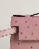 Kelly pochette Ostrich 94 Terre cuite GHW