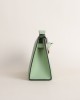 Kelly pochette Swift 3I Vert criquet PHW