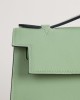 Kelly pochette Swift 3I Vert criquet PHW