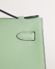 Kelly pochette Swift 3I Vert criquet PHW