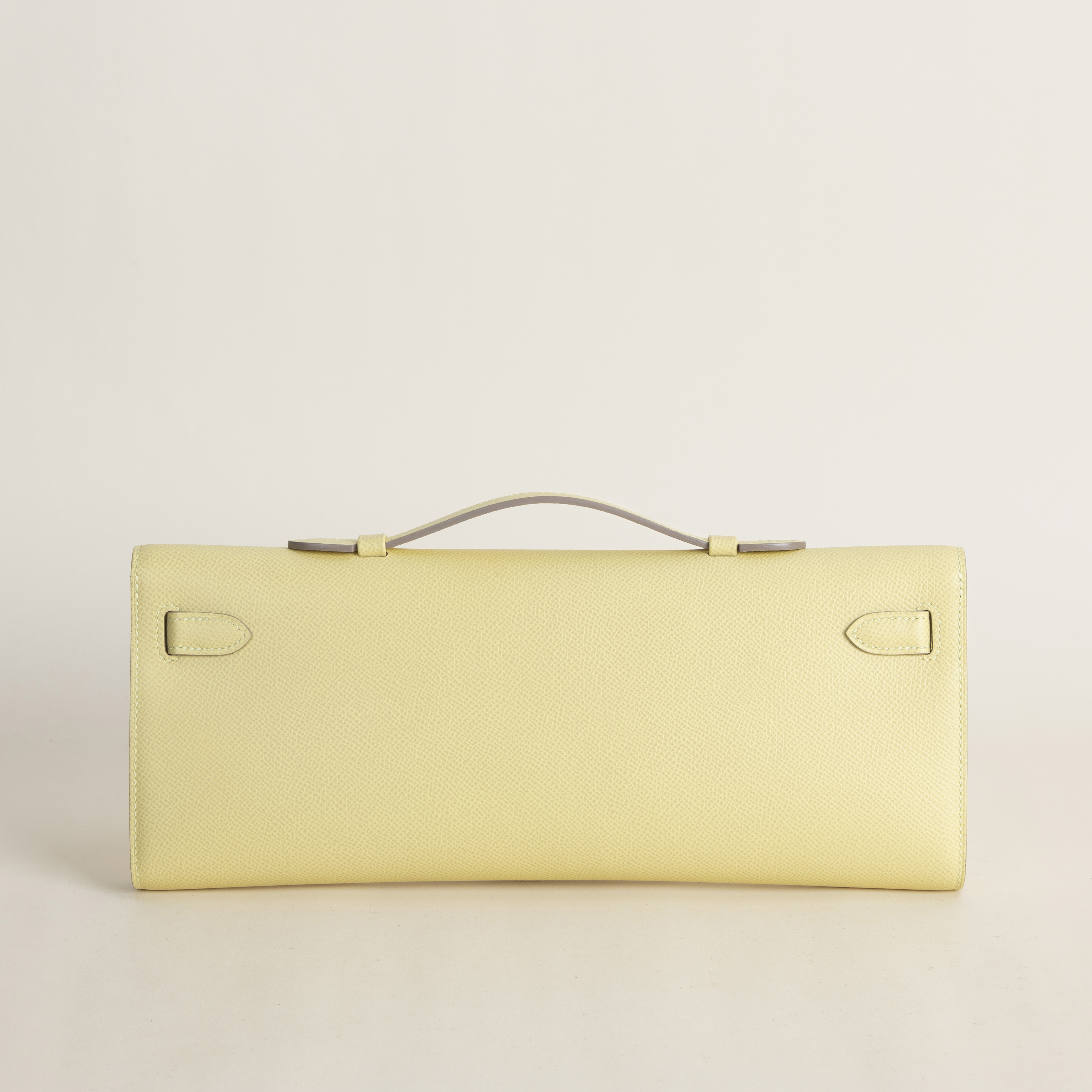 Kelly Cut Epsom 1Z Jaune Poussin PHW