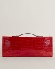 Kelly Cut Shiny Porosus Crocodile 95 Braise GHW