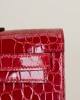 Kelly Cut Shiny Porosus Crocodile 95 Braise GHW