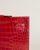 Kelly Cut Shiny Porosus Crocodile 95 Braise GHW