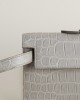 Kelly Cut Matte Porosus Crocodile 8L Beton PHW