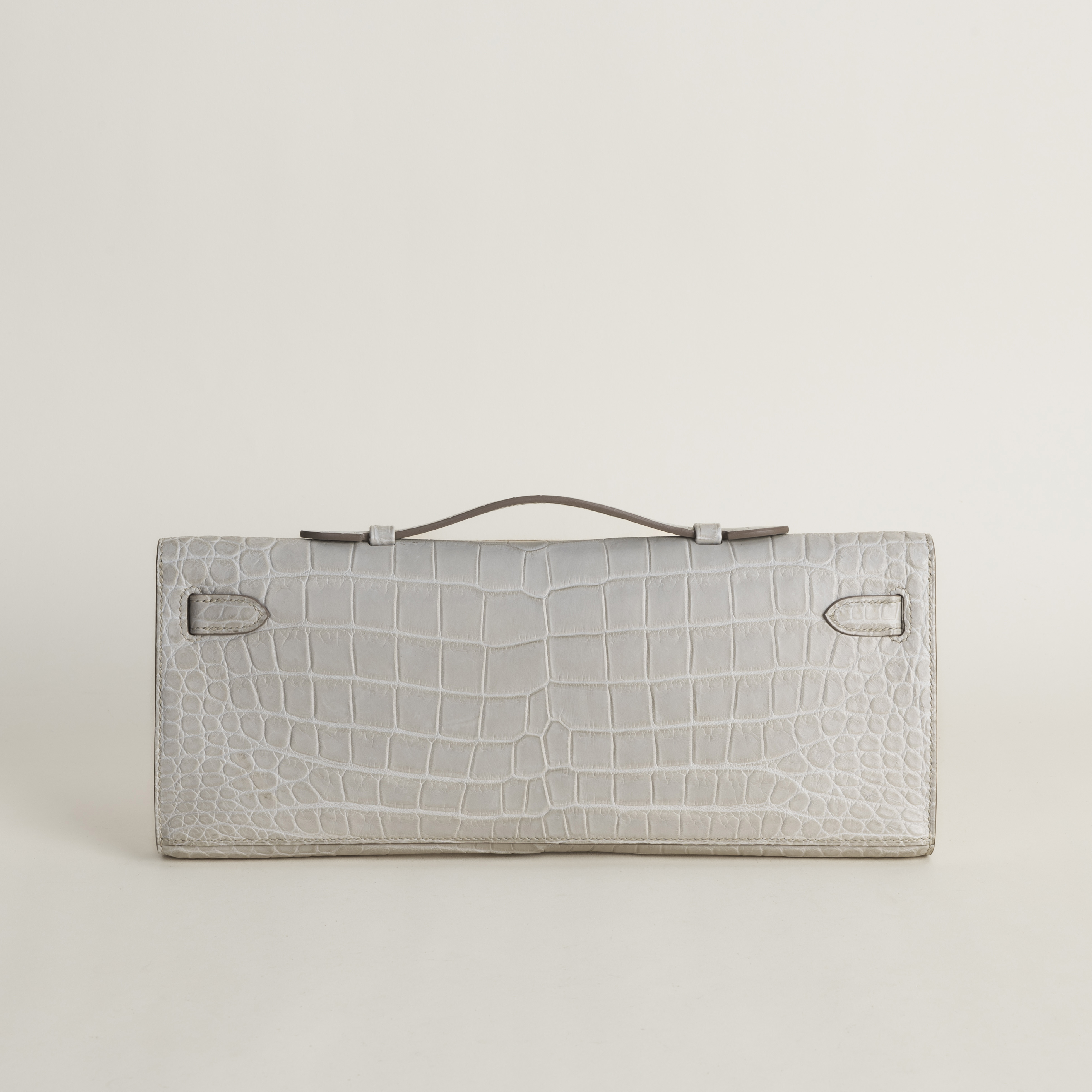 Kelly Cut Matte Porosus Crocodile 8L Beton PHW