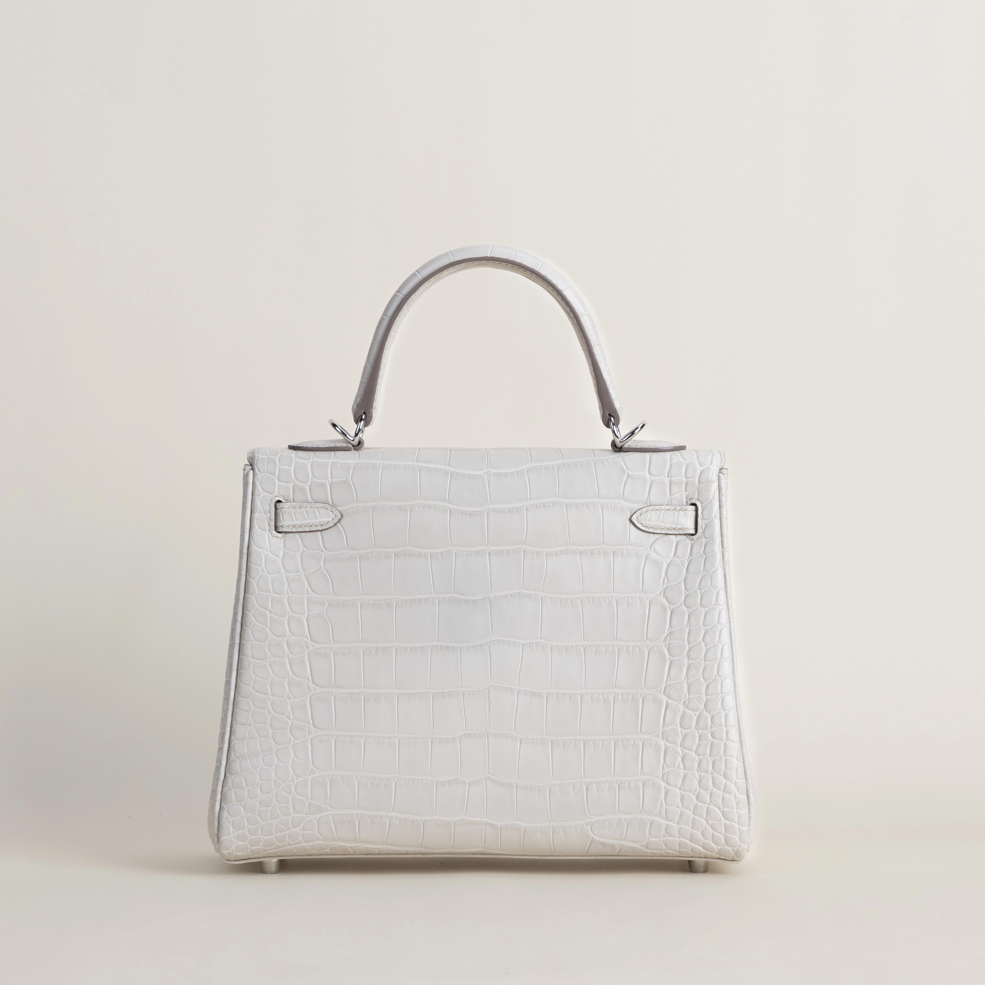 Kelly25 matte alligator crocodile 8L Beton PHW