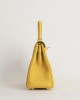 Kelly25 Togo 9D Jaune amber GHW
