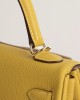 Kelly25 Togo 9D Jaune amber GHW