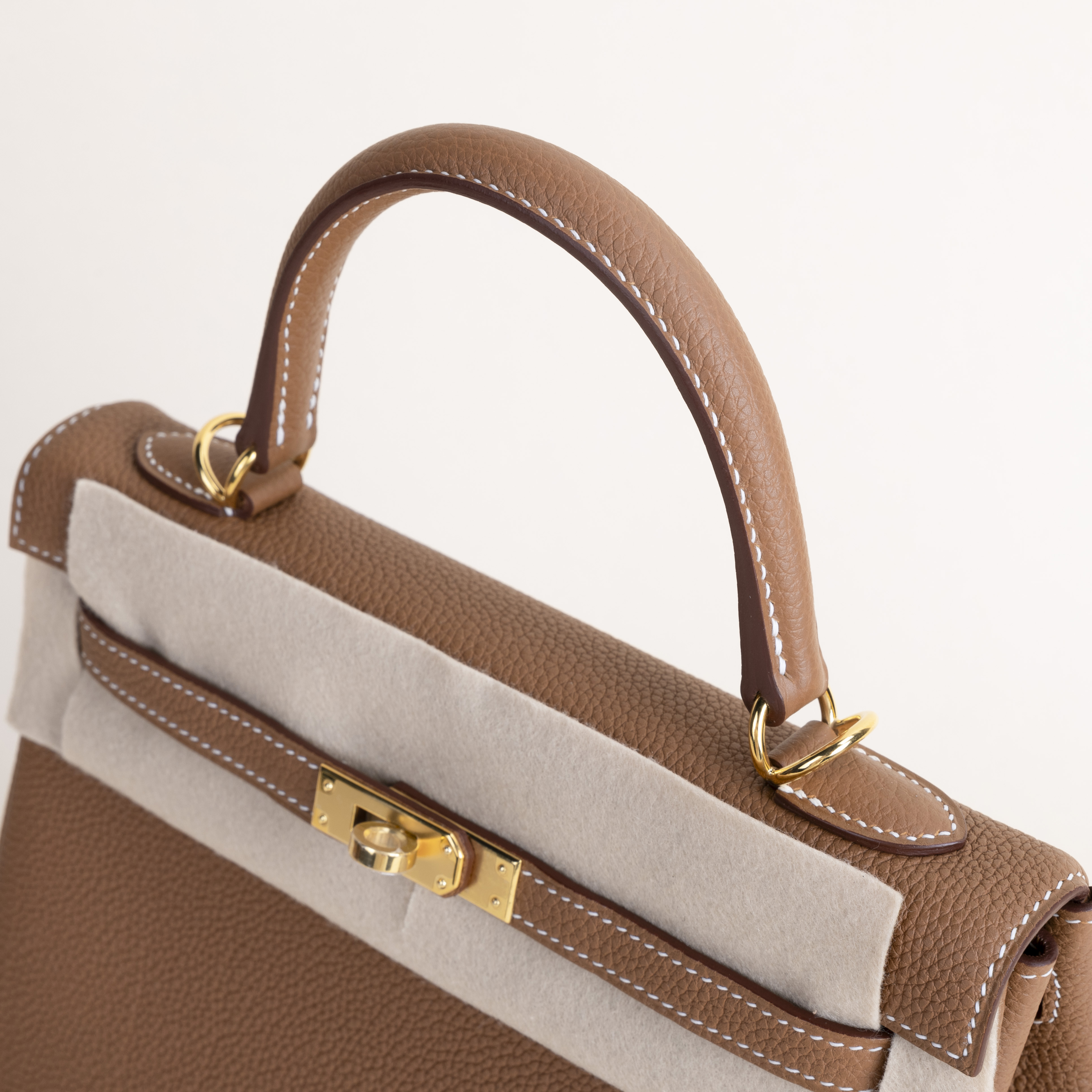 Kelly25cm Togo CK37 Gold ghw