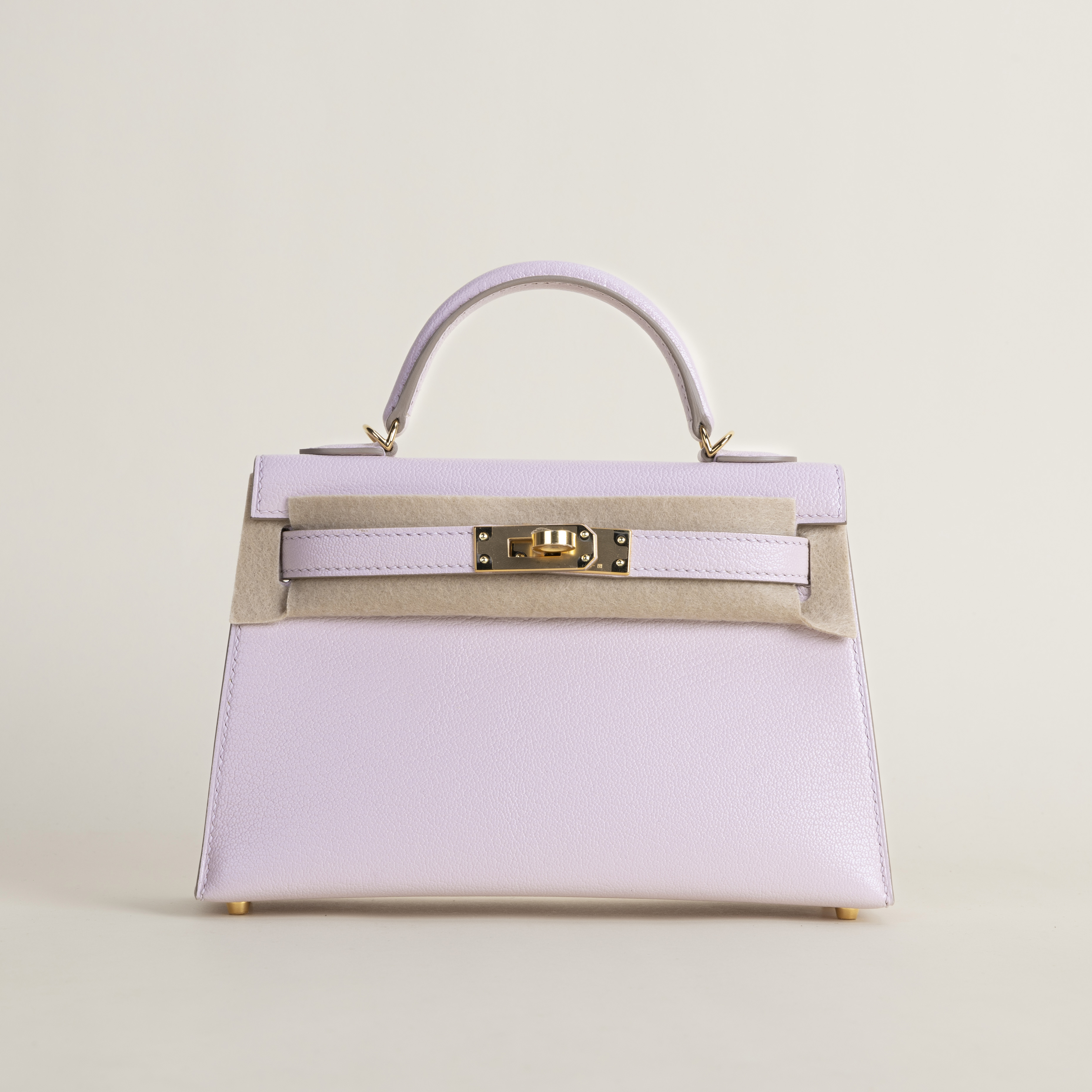 Mini Kelly II Chevre M7 Rose Darling GHW