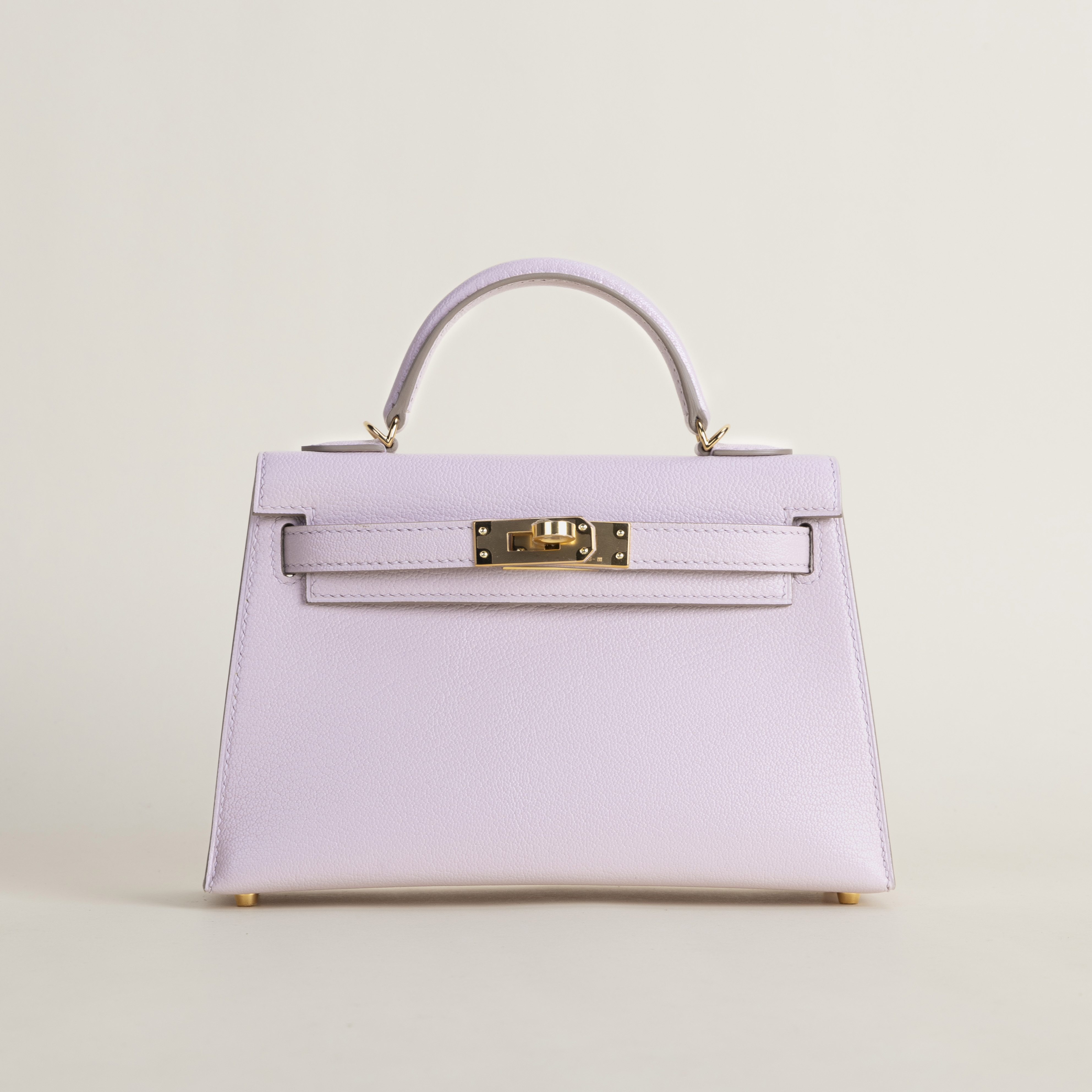 Mini Kelly II Chevre M7 Rose Darling GHW
