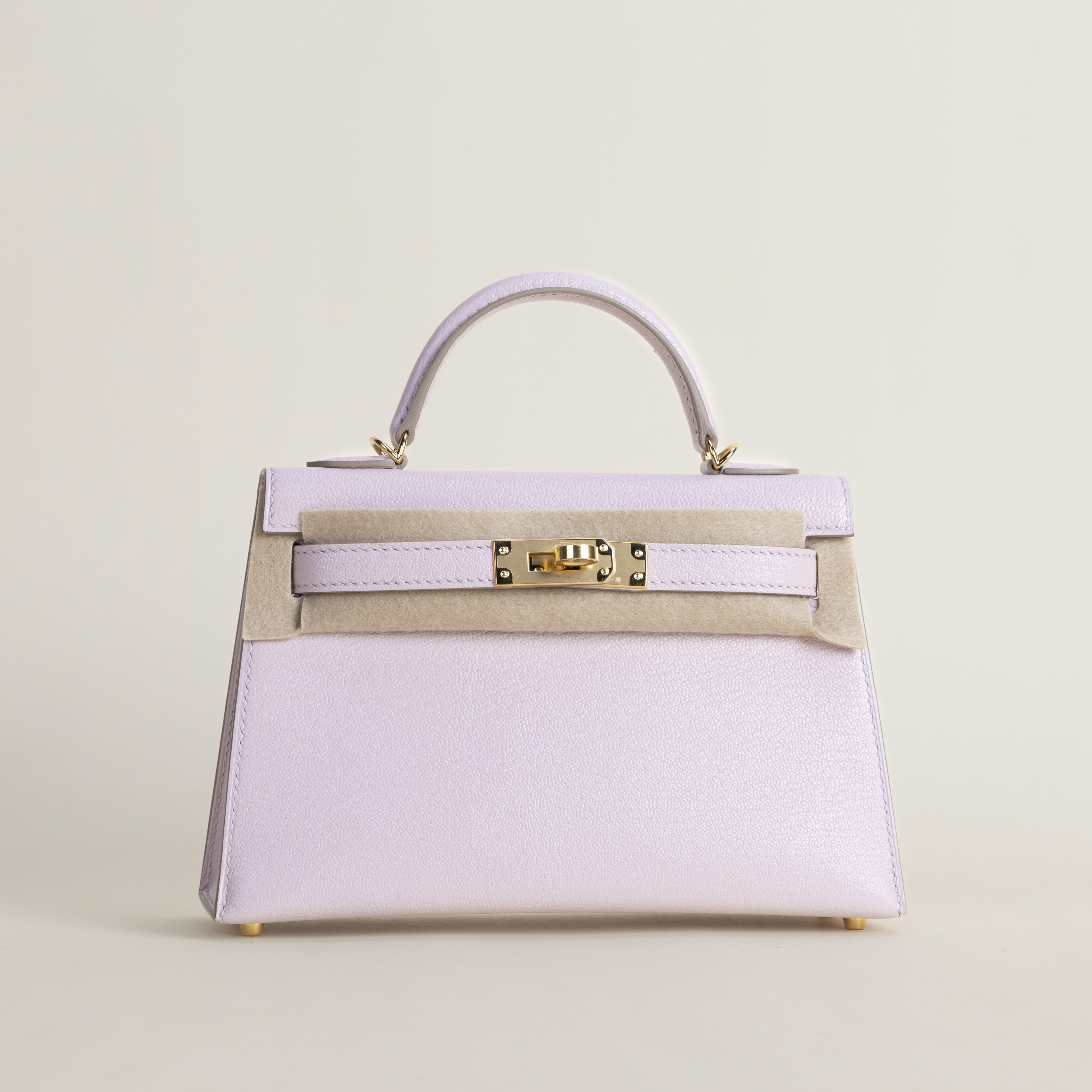 Mini Kelly II Chevre M7 Rose Darling GHW