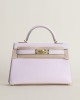 Mini Kelly II Chevre M7 Rose Darling GHW
