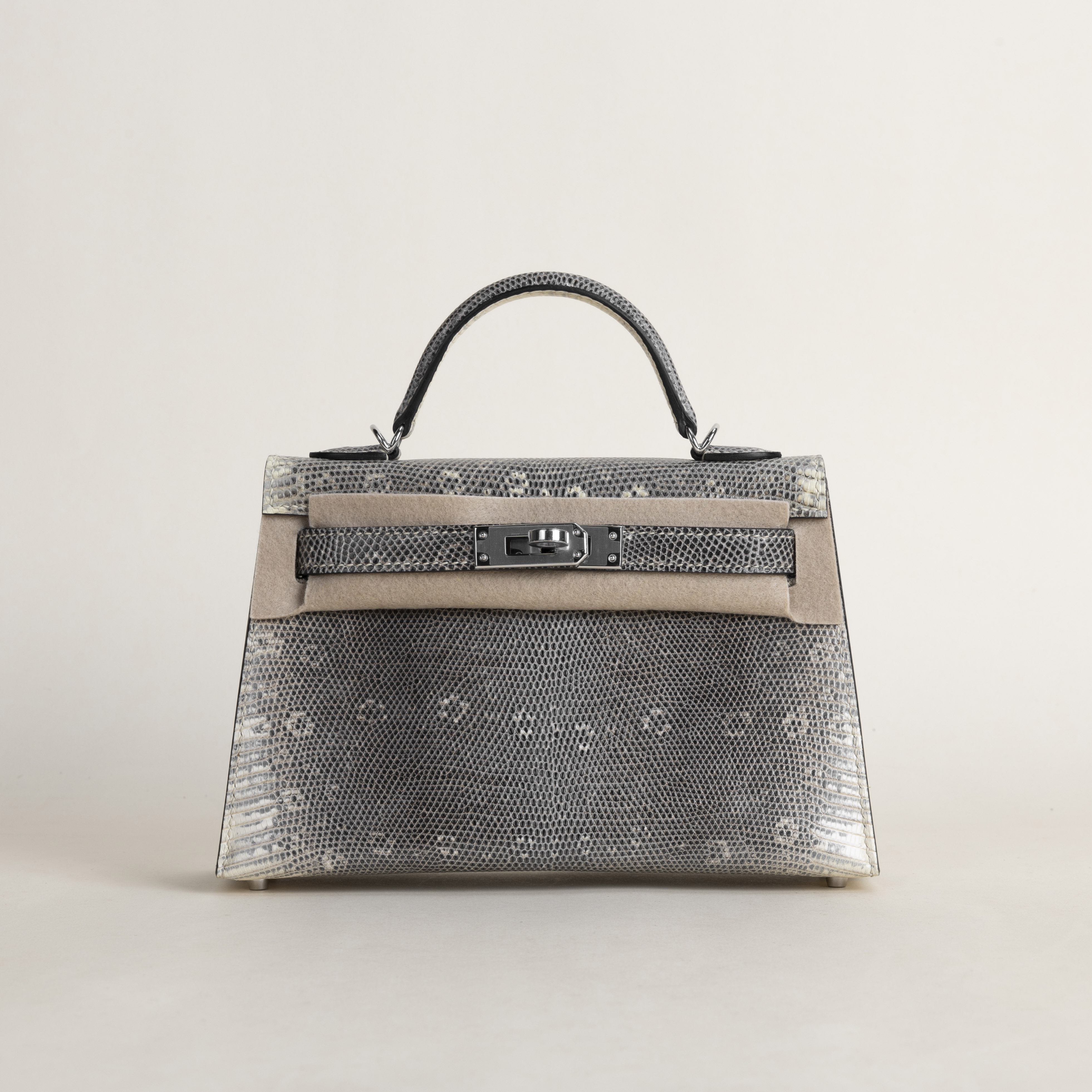 Mini Kelly II Lizard Skin 1B Ombre PHW