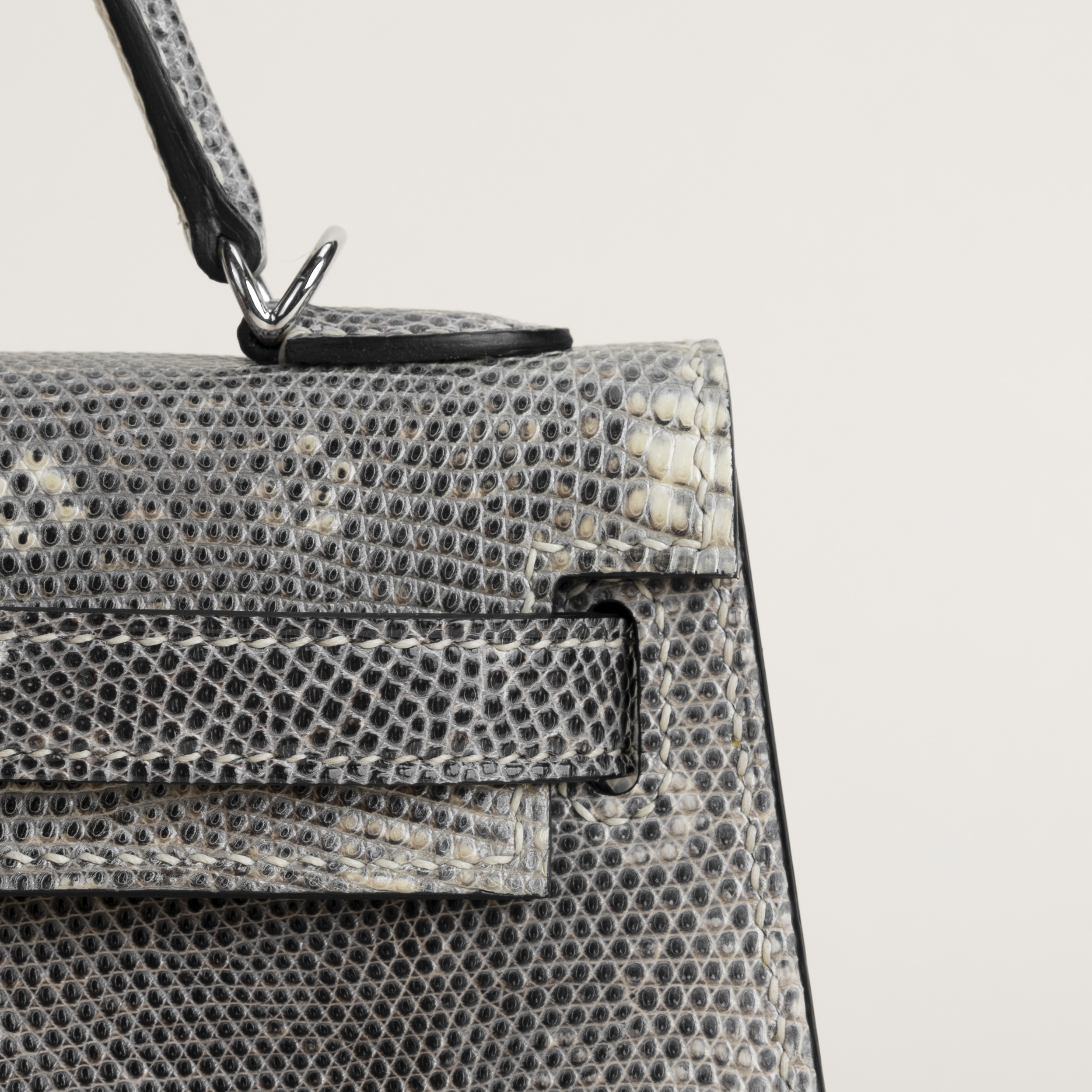 Mini Kelly II Lizard Skin 1B Ombre PHW