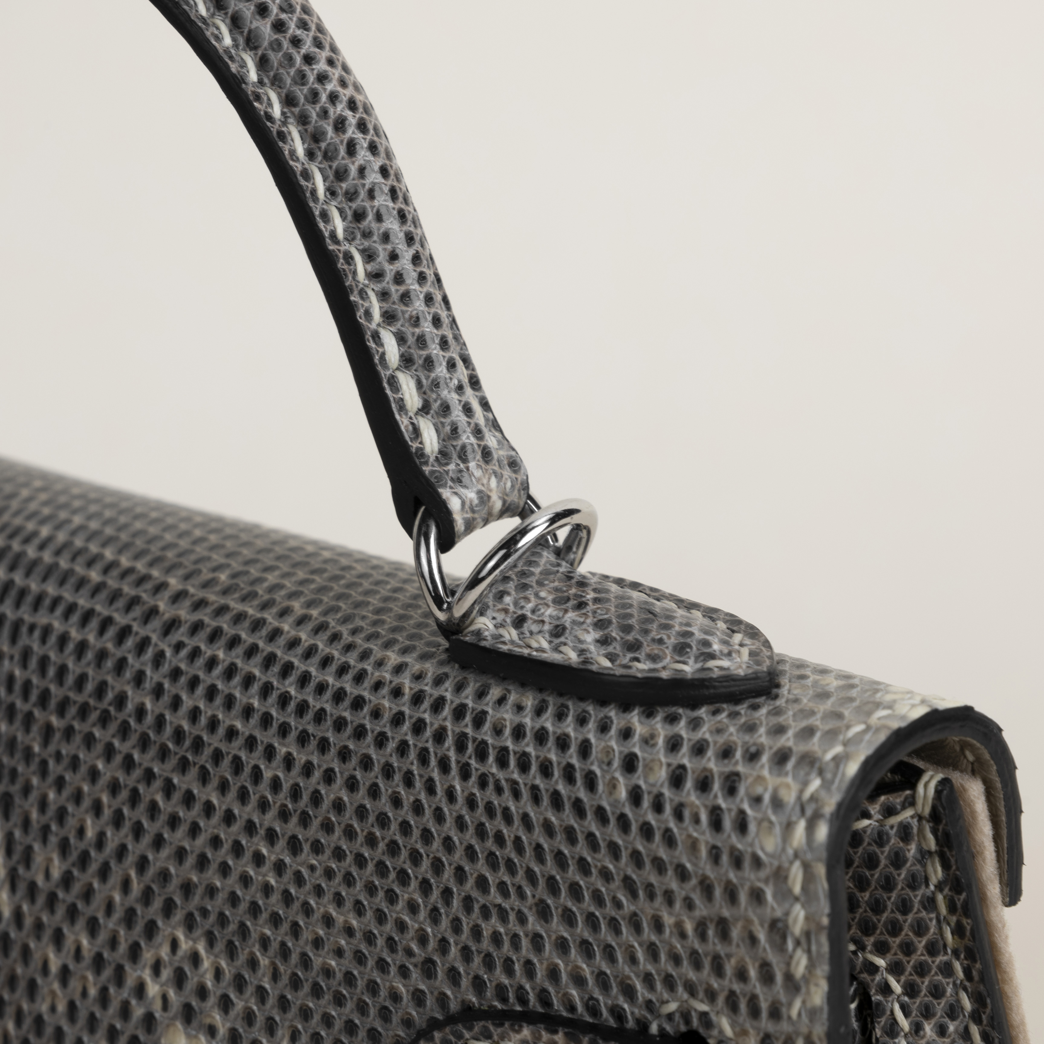 Mini Kelly II Lizard Skin 1B Ombre PHW