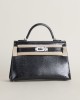Mini Kelly II Lizard ck89 Noir pHW