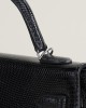 Mini Kelly II Lizard ck89 Noir pHW