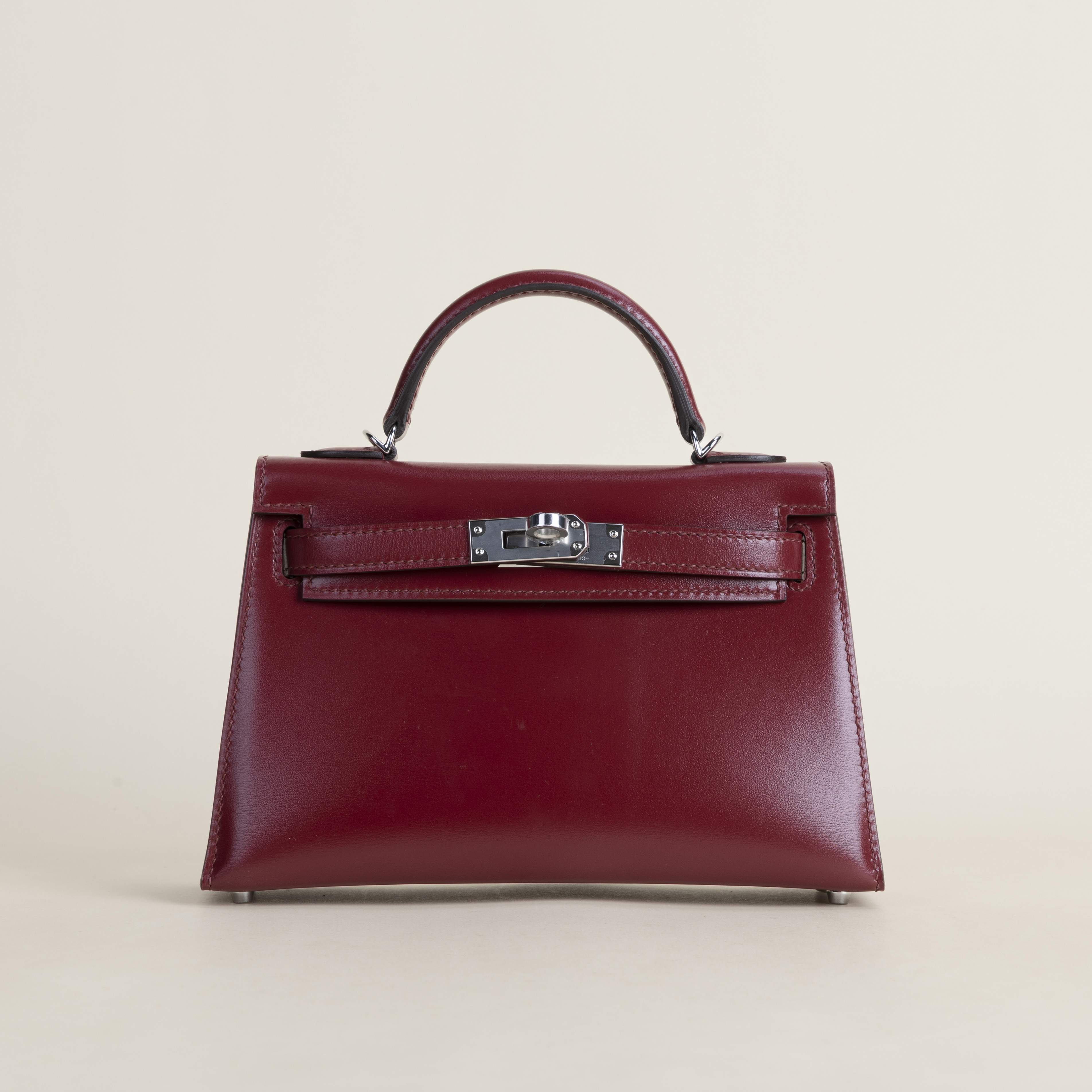 Mini Kelly II BOX CK55 Rouge H PHW