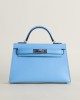Mini Kelly II Epsom 7N Celeste PHW