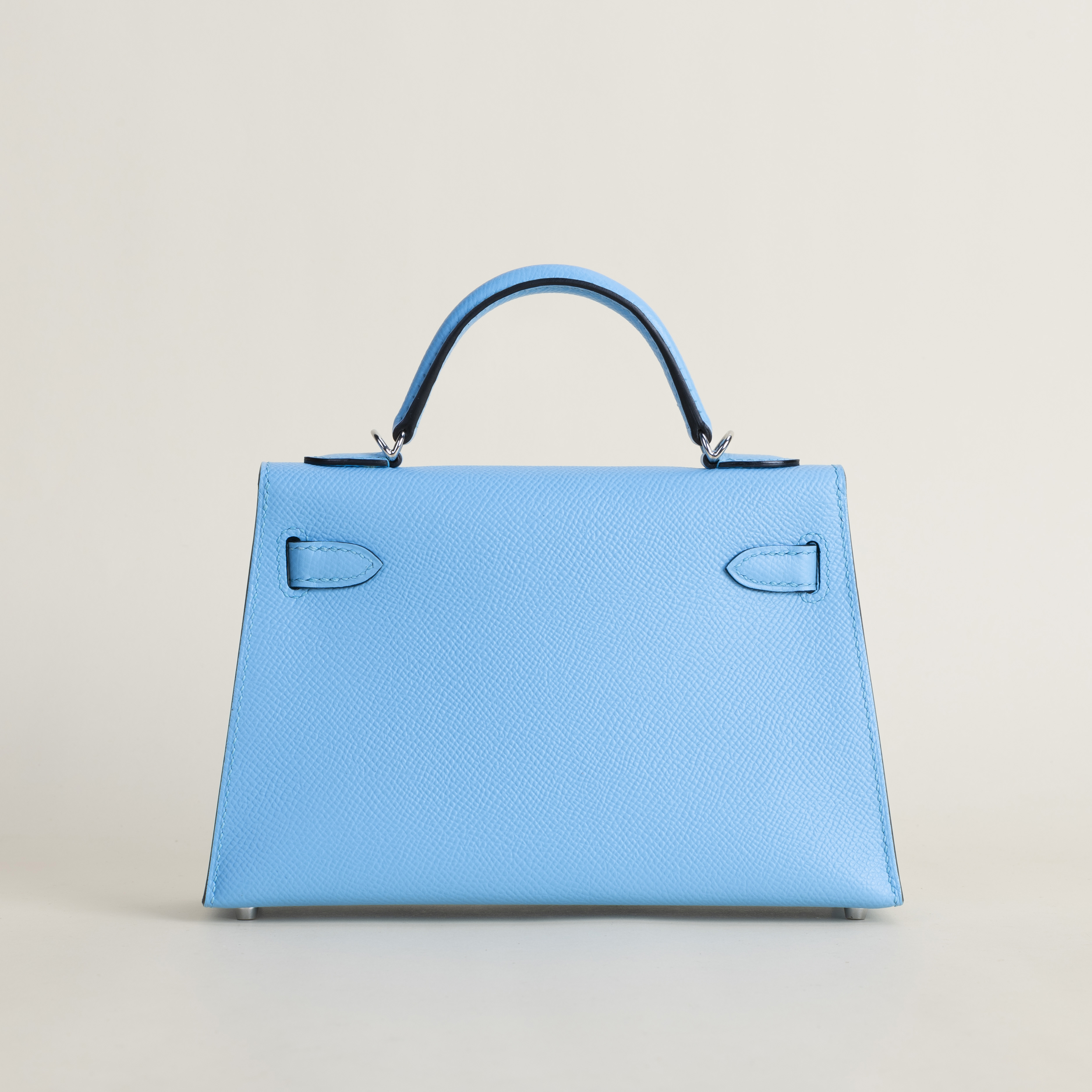 Mini Kelly II Epsom 7N Celeste PHW