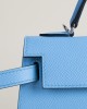 Mini Kelly II Epsom 7N Celeste PHW