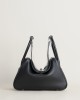 Lindy 26cm Clemence leather 89 Noir PHW