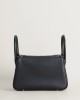 Lindy 26cm Clemence leather 89 Noir PHW