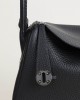 Lindy 26cm Clemence leather 89 Noir PHW