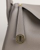 Lindy 26cm Clemence leather 81 Gris