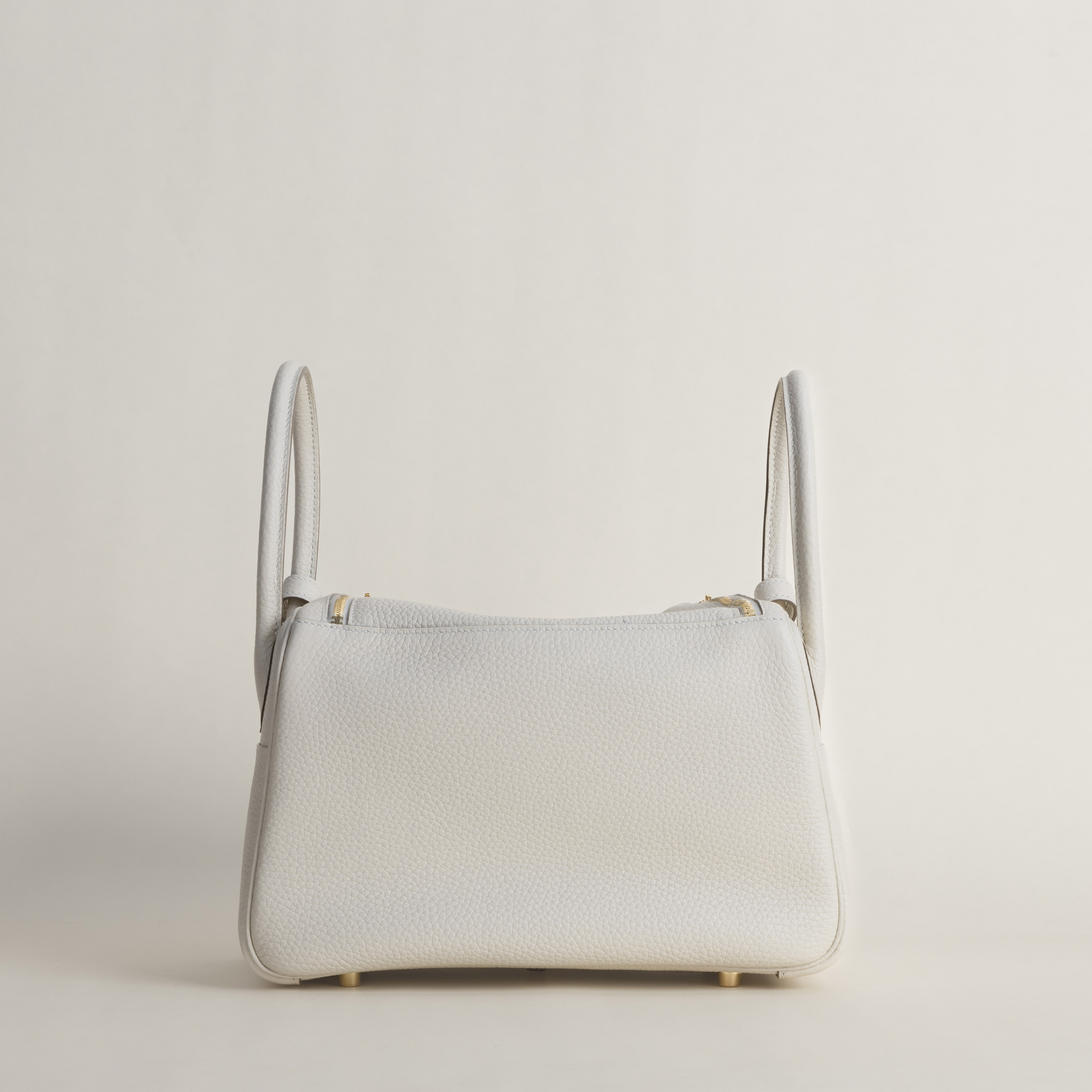 Lindy 26cm Clemence leather CC10 craie GHW