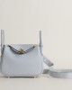 Mini Lindy Clemence leather 08 Bleu pale GHW