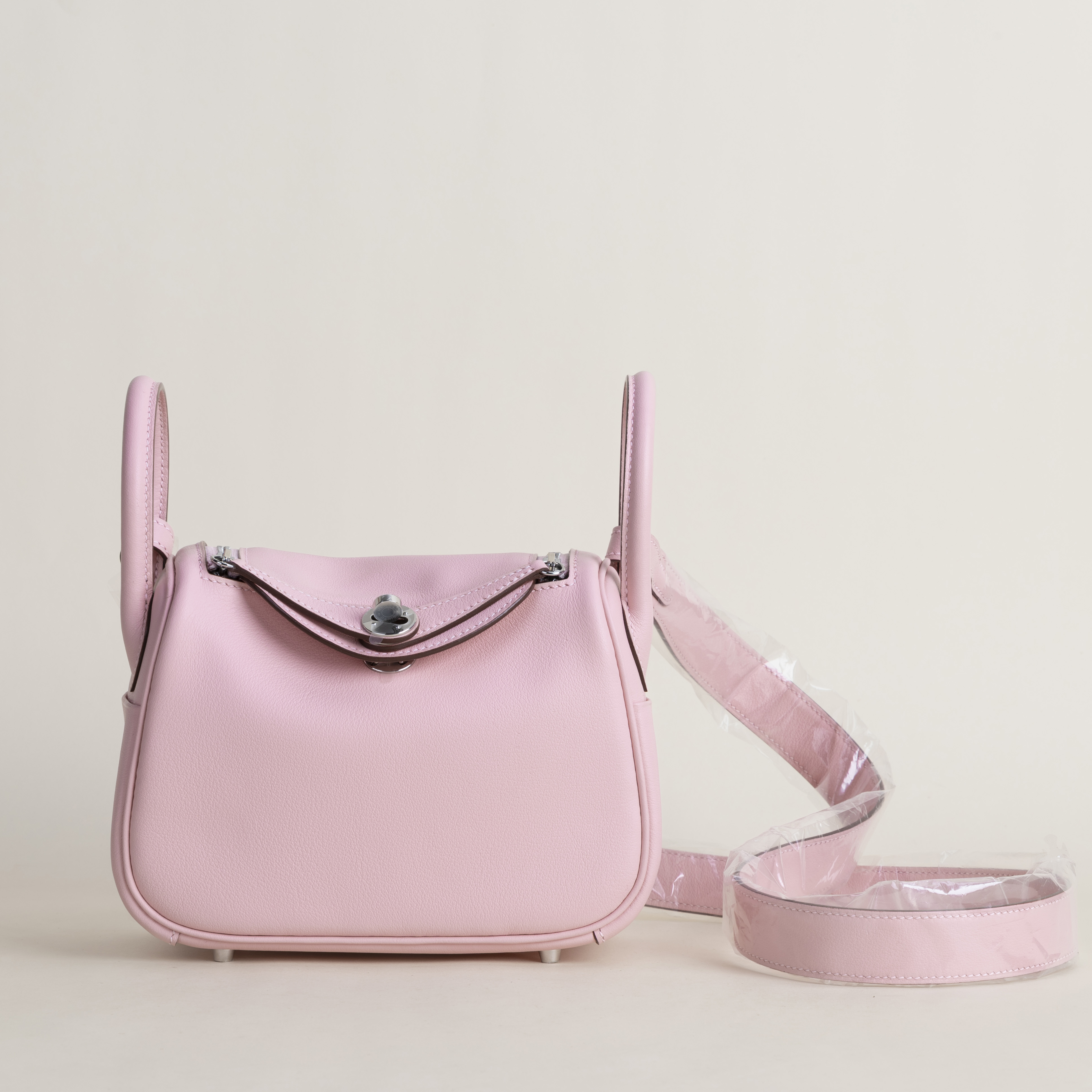 Mini Lindy Swift leather 3Q Rose sakura PHW