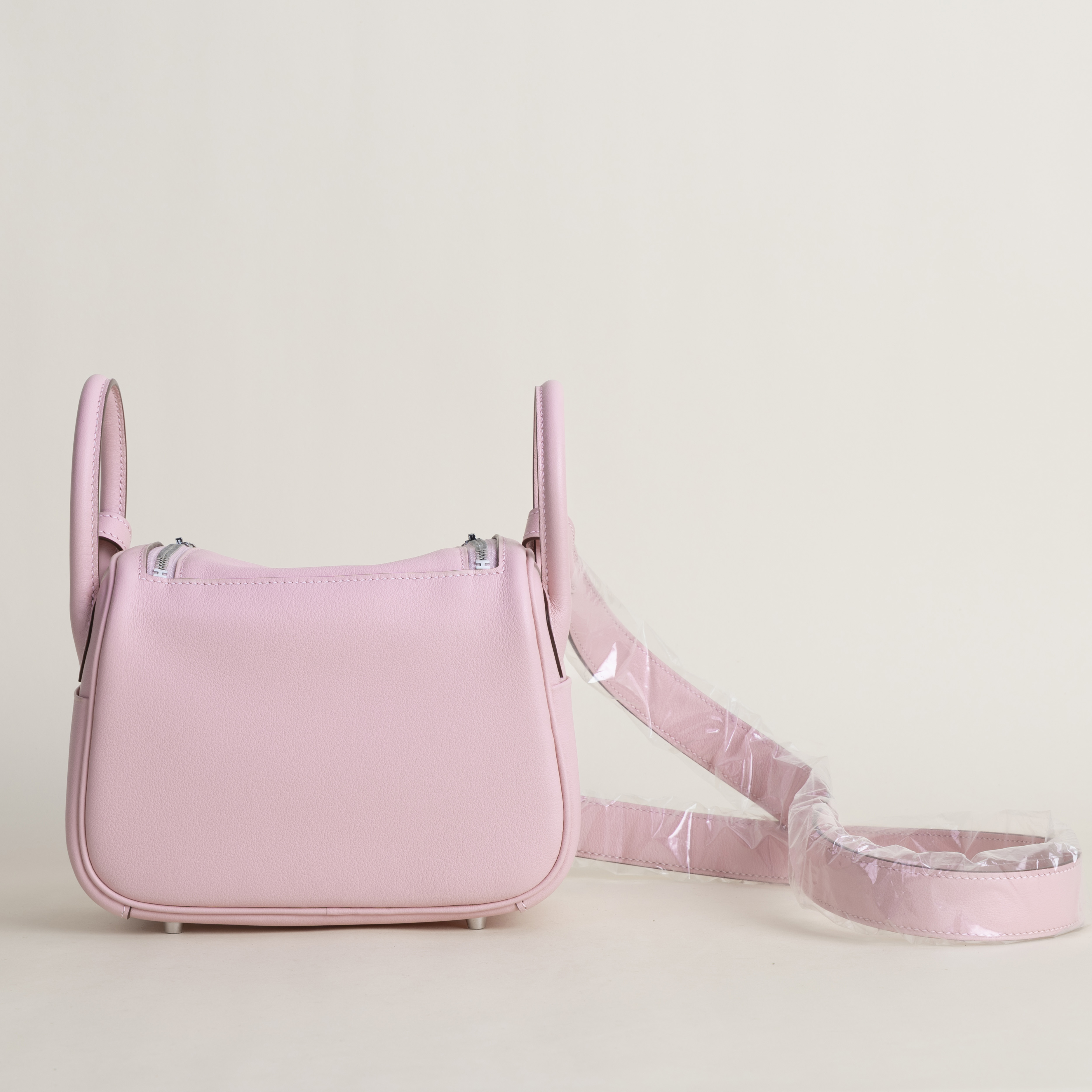 Mini Lindy Swift leather 3Q Rose sakura PHW